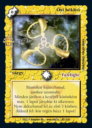 Kiadás: Császárváros
Gyakoriság: ritka