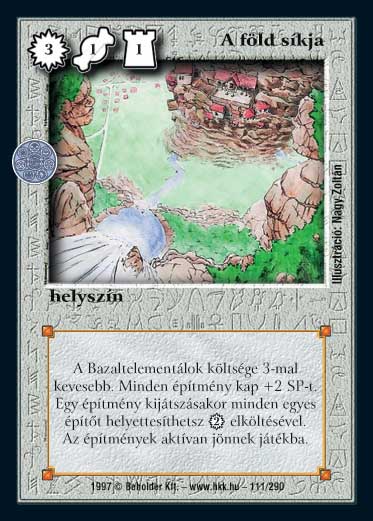 Kiadás: Létsíkok, Túlélők Földje
Gyakoriság: nem gyakori