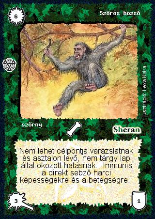 Kiadás: Isteni szövetség, Túlélők Földje
Gyakoriság: nem gyakori