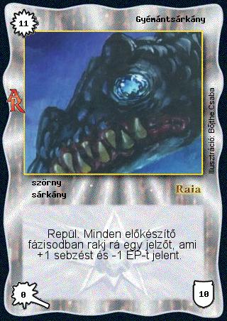 Kiadás: Alanori Krónika
Gyakoriság: ritka