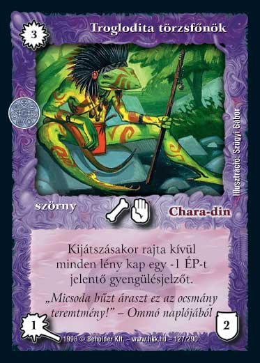 Kiadás: Árnyékhold, Túlélők Földje
Gyakoriság: gyakori