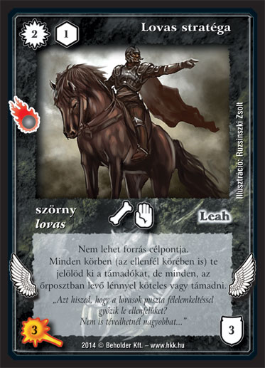 Kiadás: Mágusok Alkonya
Gyakoriság: nem gyakori