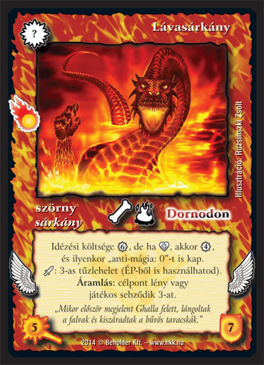 Kiadás: Mágusok Alkonya
Gyakoriság: ritka