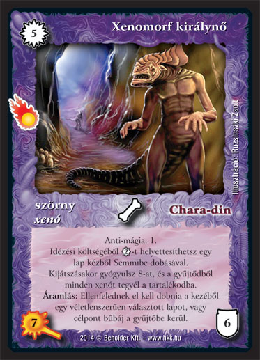 Kiadás: Mágusok Alkonya
Gyakoriság: ritka