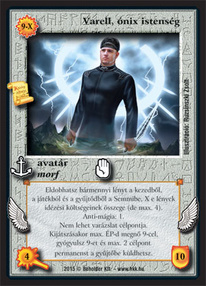 Kiadás: Zarknod visszatér
Gyakoriság: ultra ritka