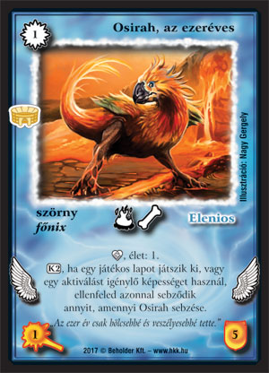 Kiadás: Alanori Olimpia
Gyakoriság: ritka